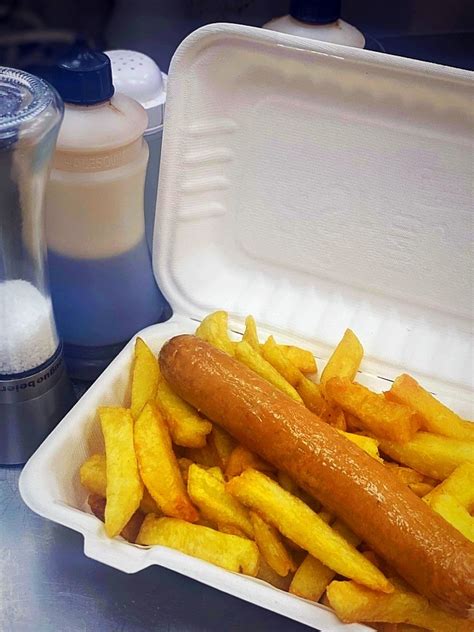 Jumbo Sausage Chips M And A Side Prices Fish And Chips
