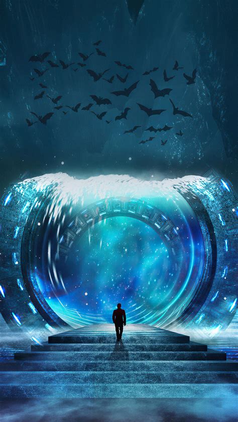 640x1136 Portal Cave 4k Iphone 55c5sse Ipod Touch Hd 4k Wallpapers