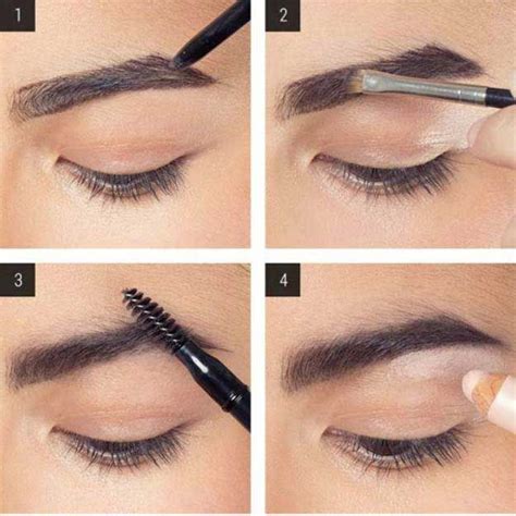 Brow Shaping Tutorials Fill In Eye Brows That Look Natural Awesome