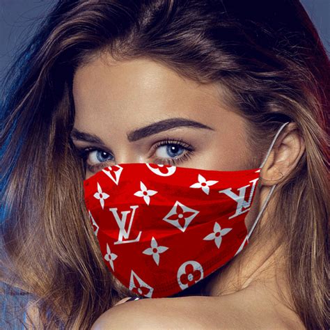 Louis Vuitton Supreme Face Mask For Sale By Supreme Ny Fashion Face