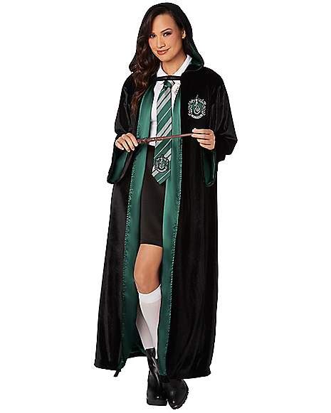 Adult Slytherin Robe Harry Potter