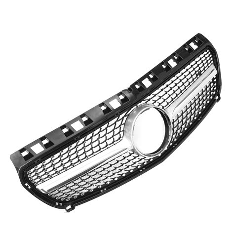 New Front Grille Grill For Mercedes Benz W176 A Class Black Diamond