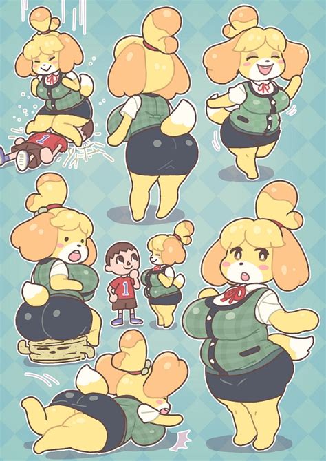 Rule 34 Accurate Art Style Animal Crossing Anthro Ass Big Breasts Big