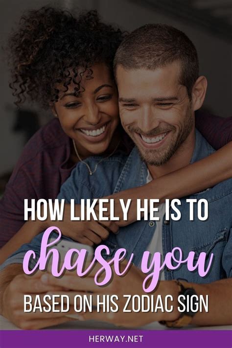 How Likely He Is To Chase You Based On His Zodiac Sign Make Him Chase You Zodiac Signs
