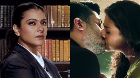 Video Kajol S Steamy Kissing Scenes From The Trial Go Viral Fans React