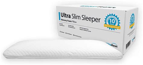 Stomach sleeping is easily the least common sleeping positions, and when you think about it for a second, it makes sense that most manufacturers overlook it when lumalife luxe extra thin memory foam pillow (best thin pillow for stomach sleepers). Ultra Slim Sleeper Memory Foam Pillow, 2.5 Inches, Thin Pillow for Back & Stomach Sleepers ...