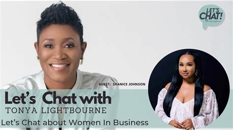 Lets Chat About Women In Business With My Guest Shanice Johnson Youtube