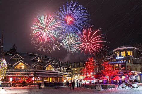 New Years Fireworks Whistler Immersive Explorers