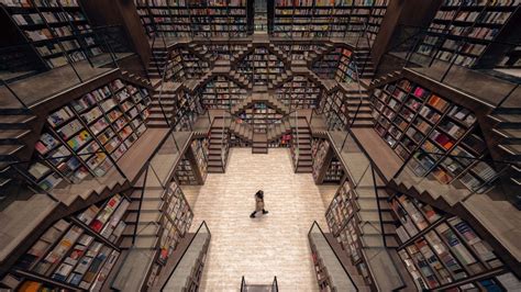 Step Inside A Real Life Escher Piece At This Amazing Bookstore In China