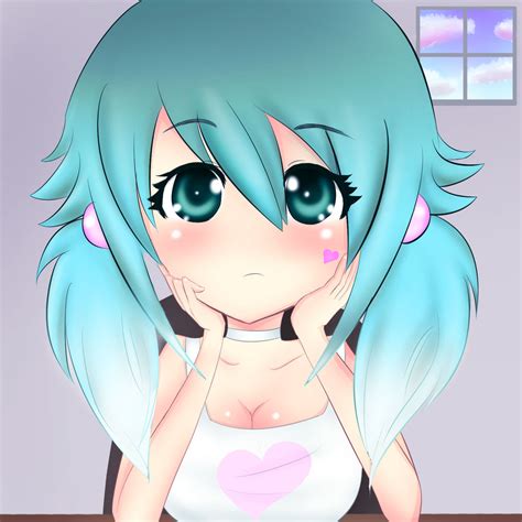 Bored Anime Girl By Tombiefox On Deviantart