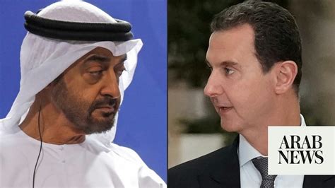 Syrias President Assad Calls Uae Counterpart President Mohamed Bin