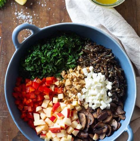Warm Wild Rice Salad Green Healthy Cooking