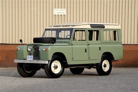 1967 Land Rover 109 Series Iia 4x4 For Sale On Bat Auctions Sold For