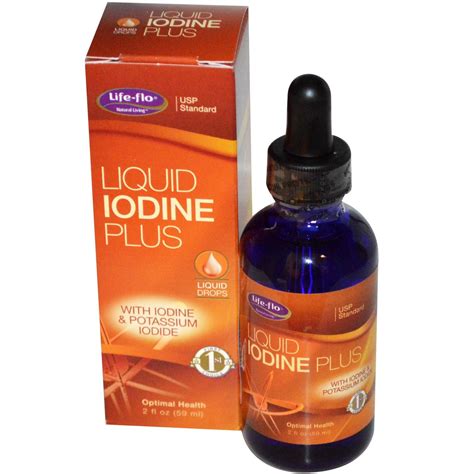 Liquid Iodine Plus Life Flo Health Iodine 59 Grams Australia Liquid