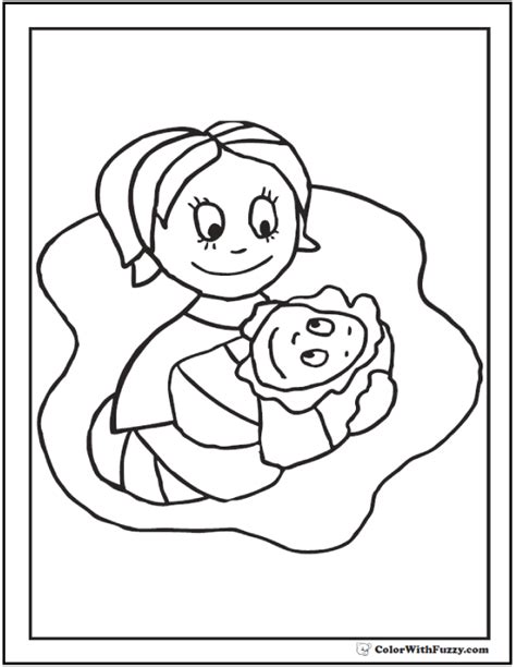 Children draw what they like, do what they like. 45+ Mothers Day Coloring Pages: Print And Customize For Mom