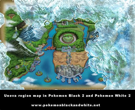 Pokemon Blackwhite 2 Map Comparison Nintendo Everything
