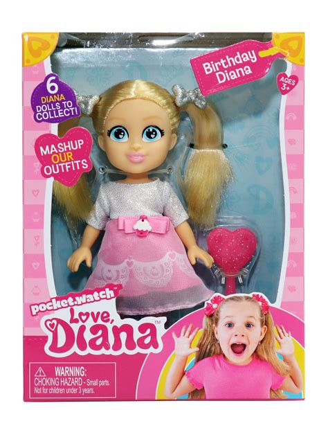 Love Diana Birthday 6 Doll