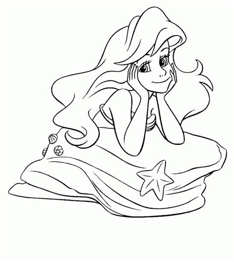 La Princesa Ariel :: Imágenes Y Fotos - AZ Dibujos para colorear