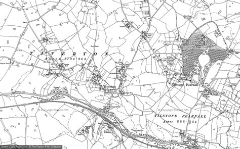 Old Maps Of Tiverton Cheshire Francis Frith