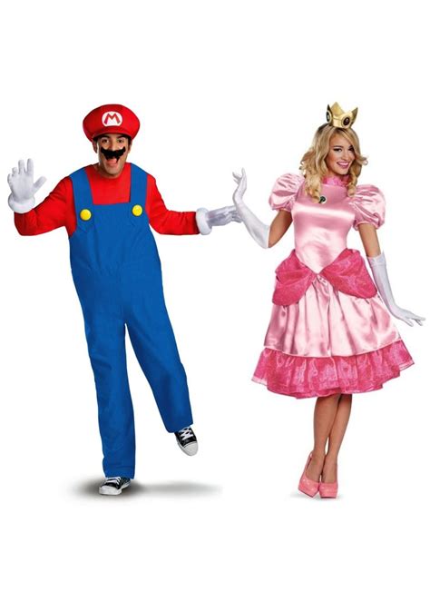 Mario And Princess Peach Costume