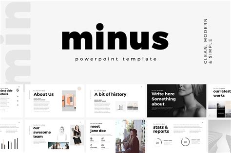 Zeen aesthetic free powerpoint template. 30 Aesthetic Powerpoint Templates for Clean Presentations 2018