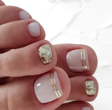 ¡no pienses que llevar las uñas decoradas es solo para las manos! uñas decoradas pies elegantes - Ideas Bonitas Para