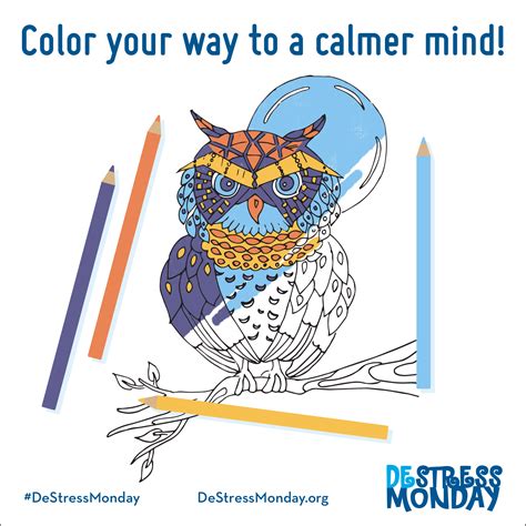 Destress Monday At School Mindful Coloring The Monday Campaigns