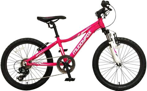 Muddyfox Girls Divine 20 Mountain Bike Pinkwhite1 20 Inch
