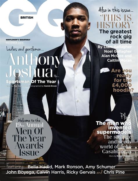 British Gq Men Of The Year 2016 Covers Octubre 2016