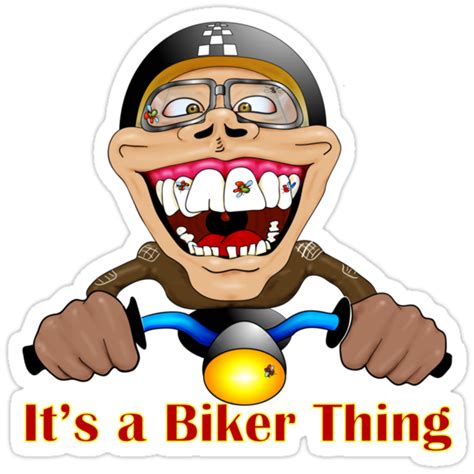 Its A Biker Thing Stickers By Frederic Charpentier Redbubble