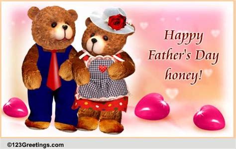Father's day messages for husband. Happy Father's Day To U Honey! Free Husband eCards ...