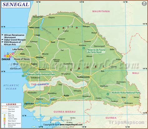 Map Of Dakar Senegal Where Is Dakar Senegal Dakar Senegal Map