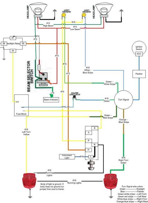 ⭐ Ford F100 Turn Signal Switch Wiring Diagram ⭐ El Rurouni