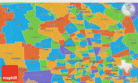 Zip Code Map For Houston Tx And Surrounding Areas Map Of World