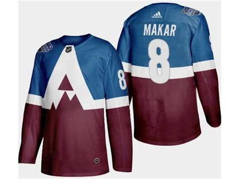 Stand out at the next home game with a colorado avalanche throwback jersey that hearkens back to those 8 consecutive divisional titles. ECseller Official--Mens Nhl Colorado Avalanche #8 Cale Makar Blue 2020 Stadium Series Stitched ...