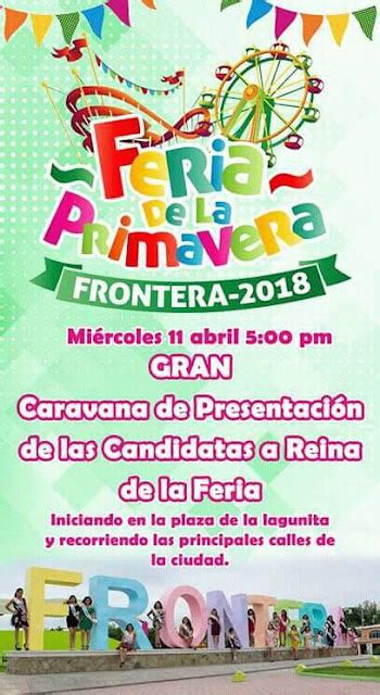 Feria De La Primavera Frontera Coahuila 2018 Ferias De MÉxico 2020