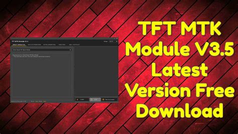 Tft Mtk Module Tool V Latest Version Free Download For Windows Sexiezpicz Web Porn