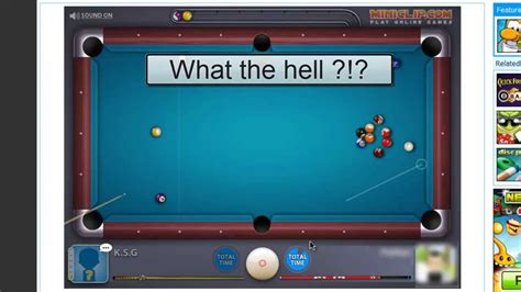 The goal in the game is to complete one of the groups you can play the game with your friend or can play single against time. Miniclip 8 ball pool glitches - YouTube