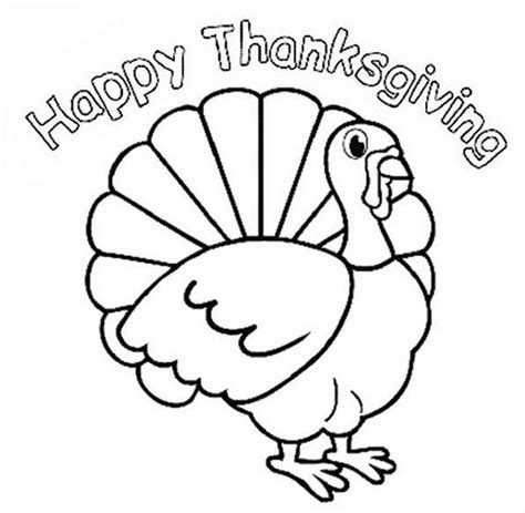 {i may be compensated if you make a purchase after clicking on my links.} Happy Thanksgiving Turkey Coloring Page coloring page ...
