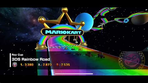 Mario Kart Tour 3ds Rainbow Road Gameplay And Ost