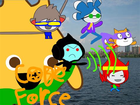 Artstation Scratch Cat And Friends Code Force