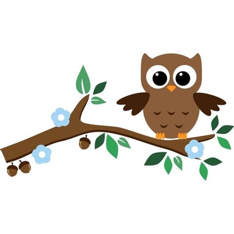 Owl In Tree Clip Art Clipart Best