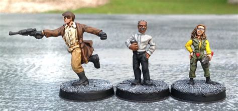 Miros Games 28mm Firefly Crew Rogue Agents And Vehicle