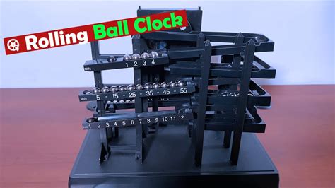 Mechanical Rolling Ball Clock Gadgetify Youtube