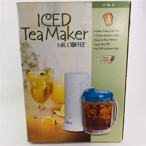 Mr Coffee Tm 30p The Iced Tea Pot Maker Brewer 3 Quart For Sale Online