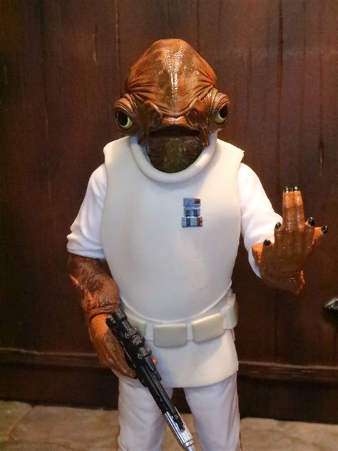 Action Figure Barbecue Action Figure Review Admiral Ackbar From Star Wars The Black Series