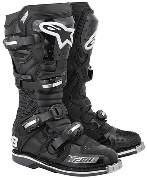 They're built like tanks and can take a real battering. Stivali Moto Cross Enduro Alpinestars Tech 8 RS Nero ...