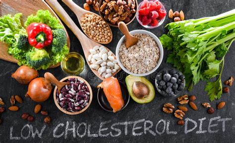 Cholesterol Lowering Food Products Stock Image Image Of Cell Attack