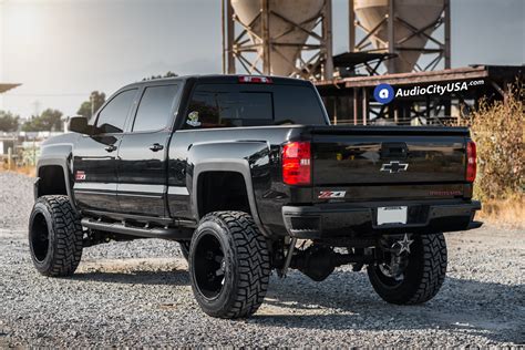 Black 2008 chevy silverado lifted. Lifted 2017 Chevy Silverado 2500 Z71 | 22x14 Fuel Wheels ...