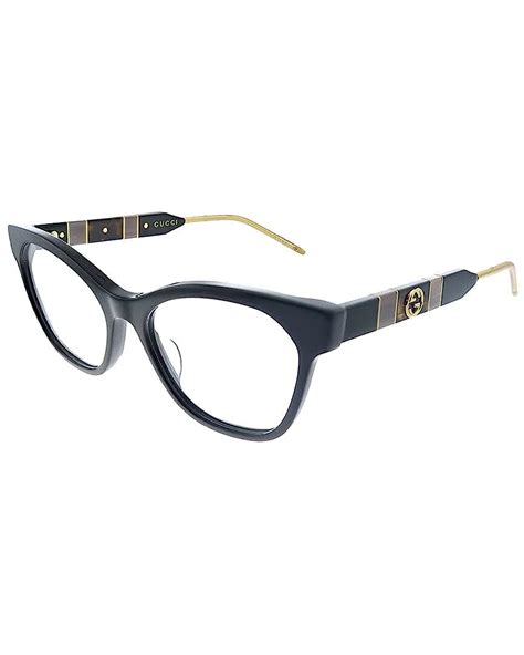 buy eyeglasses gucci gg 0600 o 001 black at